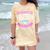 Introvert Hippie Mom Cloth Diapers Crunchy Mama Comfort Color Blast T-Shirt Citrine