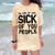 Introvert Men Women Sarcastic Saying Sick Of People Comfort Color Blast T-Shirt Citrine Introvert Men Women Sarcastic Saying Sick Of People Comfort Color Blast T-Shirt Citrine