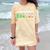 Introvert Tired Battery Comfort Color Blast T-Shirt Citrine