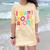 Introvert I Want To Be Alone Retro Wavy Comfort Color Blast T-Shirt Citrine Introvert I Want To Be Alone Retro Wavy Comfort Color Blast T-Shirt Citrine