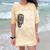 Introverted But Willing To Discuss 90s Rap Socially Awkward Comfort Color Blast T-Shirt Citrine