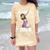 Kids Class Of 2029 Shirt Graduation Dabbing Mermaid Shirt Comfort Color Blast T-Shirt Citrine