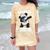 Kids Class Of 2030 Shirt Graduation Dabbing Panda Shirt Comfort Color Blast T-Shirt Citrine