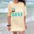 Kids Class Of 2031 Graduation Year T-Shirt Back To School Comfort Color Blast T-Shirt Citrine