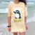 Kids Kindergarten Dabbing Penguin Nailed It Graduation Class 2021 Comfort Color Blast T-Shirt Citrine