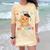 Kids Kindergarten Graduate Cat Graduation Comfort Color Blast T-Shirt Citrine