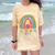 Kids I Officially Graduated Kindergarten Graduation Class Of 2022 Comfort Color Blast T-Shirt Citrine