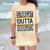 Kids Straight Outta Kindergarten Graduation Comfort Color Blast T-Shirt Citrine
