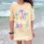 Kindergarten Graduation Kindergarten Grad Kid Girl Boy 2025 Comfort Color Blast T-Shirt Citrine