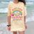 Last Day Of School Autograph 5th Grade Graduation Boys Girls Comfort Color Blast T-Shirt Citrine