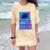 Lofi Reverie Analog Dreams Pixel 90s Desktop VHS Nostalgia Comfort Color Blast T-Shirt Citrine