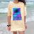 Lofi Reverie Analog Dreams Pixel 90s Desktop VHS Nostalgia Comfort Color Blast T-Shirt Citrine