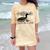 Loon Bird Pun Leave Me A Loon Nature For Introverts Comfort Color Blast T-Shirt Citrine