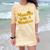 Masters Degree Graduation For Mom Wife Social Work MBA Comfort Color Blast T-Shirt Citrine