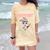 Med School Graduation Bunny Medical New Doctor Comfort Color Blast T-Shirt Citrine
