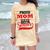 Mom Class Of 2019 Senior Graduation T-Shirt High School Comfort Color Blast T-Shirt Citrine