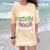 Mother Of a 2025 Graduate Tie Dye Class Senior Graduation 25 Comfort Color Blast T-Shirt Citrine