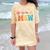 MSW Est 2025 Graduation School Social Worker Shirt Master Comfort Color Blast T-Shirt Citrine