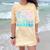 Next Stop Kindergarten Groovy Graduation Last Day Of School Comfort Color Blast T-Shirt Citrine