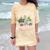 North Pole Tree Farm Merry Christmas Holiday Scene Nostalgia Comfort Color Blast T-Shirt Citrine