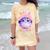 Not a Hugger Cute Pufferfish Autism Awareness Introverts Comfort Color Blast T-Shirt Citrine