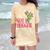 Not a Hugger Sarcastic Introvert Cactus Theme Women Comfort Color Blast T-Shirt Citrine