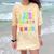 I Officially Graduated Kindergarten Graduation Class Of 2022 Comfort Color Blast T-Shirt Citrine