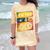 Im This Old Retro 80s 90s VHS Cassette Floppy Disk Nostalgia Comfort Color Blast T-Shirt Citrine