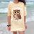 I Like Owls And Maybe 3 People Introvert Humor Casual Comfort Color Blast T-Shirt Citrine
