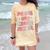 Peace Out Middle School Graduation Groovy Last Day Of School Comfort Color Blast T-Shirt Citrine