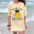 Peace Out Preschool Graduation Last Day Teachers Boys Girls Comfort Color Blast T-Shirt Citrine