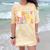 Peace Out Third 3rd Grade Graduation Graduate Class Of 2025 Comfort Color Blast T-Shirt Citrine
