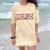 All Peopled Out Introvert Joke Sarcastic Quote Premium Tri-Blend Comfort Color Blast T-Shirt Citrine