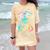 PhD Graduation Dead Inside But i Got My PhD Tie Dye Funny Comfort Color Blast T-Shirt Citrine