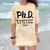 Phd Shirt Bs Doctorate Graduation Doctoral Comfort Color Blast T-Shirt Citrine