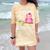 Pink I Graduated From Elementary Graduation Comfort Color Blast T-Shirt Citrine