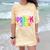 Pre-K Graduation Class Of 2026 Pre-K Graduated 2026 Comfort Color Blast T-Shirt Citrine