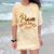 Prom Squad 2026 Cute Senior Class Of 2026 Graduation Party Comfort Color Blast T-Shirt Citrine