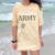 Proud Army Father-In-Law US Army Graduation Father-In-Law Comfort Color Blast T-Shirt Citrine