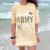 Proud Army Godmother Army Graduation Godmother US Army Comfort Color Blast T-Shirt Citrine
