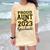 Proud Aunt Of A 2023 Graduate Family Matching Graduation Comfort Color Blast T-Shirt Citrine