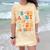 Proud Aunt Of A Class Of 2023 Graduated Graduation Women Comfort Color Blast T-Shirt Citrine