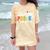 Proud Aunt Of A Pre-K 2025 Graduate Class Of 2025 Graduation Comfort Color Blast T-Shirt Citrine