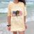 Proud Coast Guard Dad Coast Guard Graduation Dad Comfort Color Blast T-Shirt Citrine