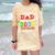 Proud Dad Of A 2023 5th Grade Graduate Graduation Family Comfort Color Blast T-Shirt Citrine