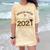 Proud Mom Of Two 2021 Graduates Twin Mama Graduation Leopard Comfort Color Blast T-Shirt Citrine