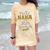 Proud Nana Of a 2025 Graduate Senior Graduation Women Premium Tri-Blend Comfort Color Blast T-Shirt Citrine