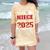 Proud Niece Of a Class Of 2025 Graduate For Graduation Comfort Color Blast T-Shirt Citrine