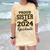 Proud Sister Of A 2024 Graduate Senior Graduation Comfort Color Blast T-Shirt Citrine