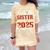 Proud Sister Of a Class Of 2025 Graduate For Graduation Comfort Color Blast T-Shirt Citrine